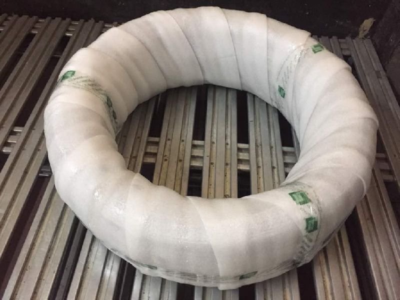 Stage II – Such coil again enfolded with thick quality