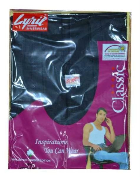 Classic Men Vest Rib Black 03