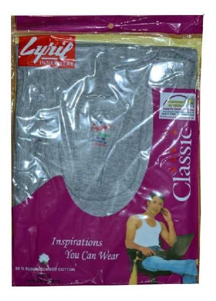 Classic Men Vest Rib Melange 02