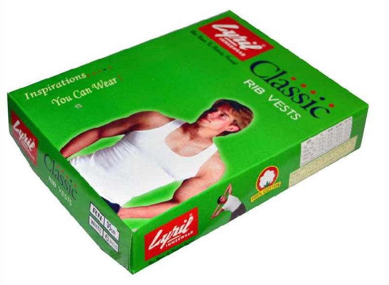 Classic Men Vest Rib Melange 03