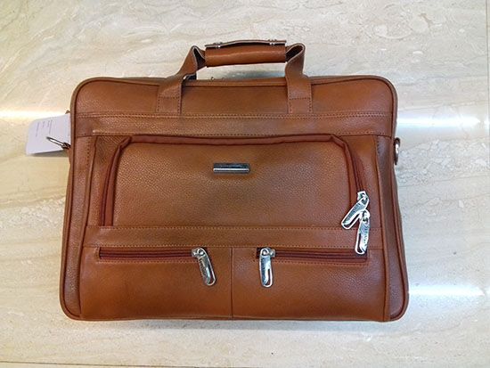 203 Pure Leather Office Bag
