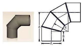 Fabricated Bends - Segment Welded 90 Deg