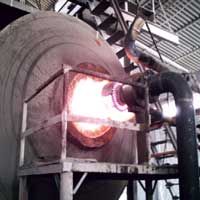 Gasifier for  High Temperature Rotary Furnace