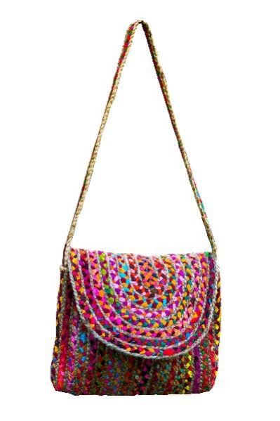 AW-Jute Chindi Bag - 023