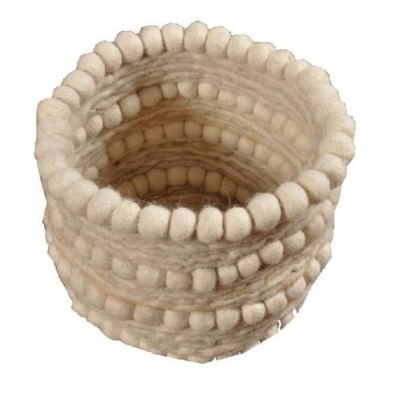 AW- Wool Pebble Basket-025