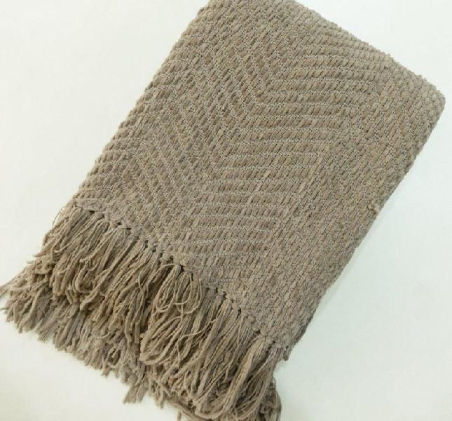 Cotton Chenille Throw 01