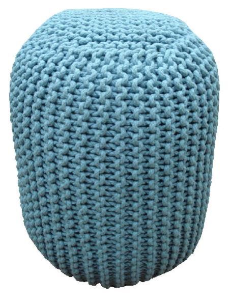 UBS- Knitted Rope Pouf-109