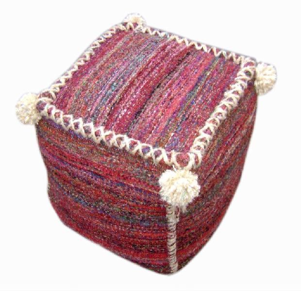 UBS-Woven Pouf-127