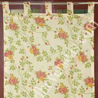 Embroidered Cotton Curtain (AO-Curtain-006)