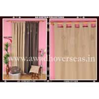 Embroidered Cotton Curtain (AO-Curtain-101)