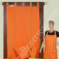 Embroidered Cotton Curtain (UBS-Curtain-003)