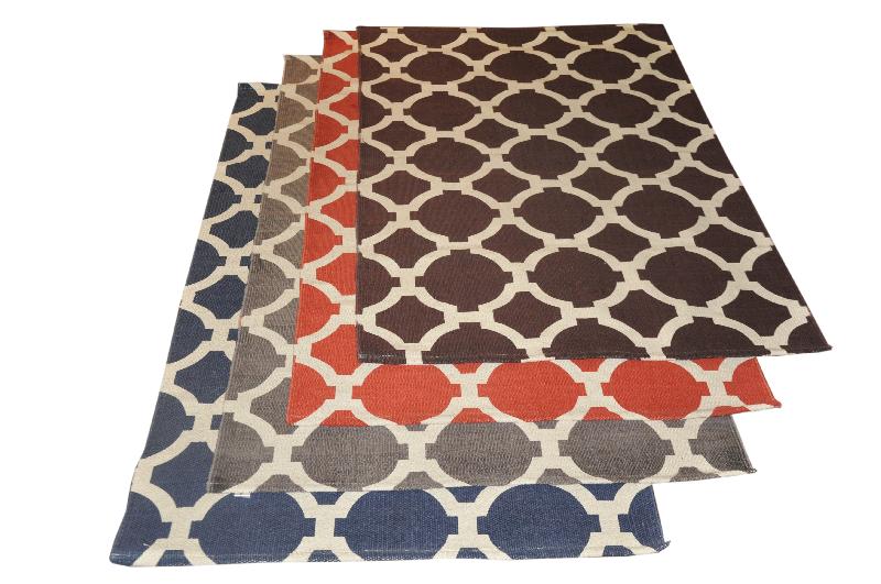 Indoor Cotton Printed Rug (0542)