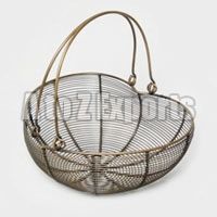 Heart Shaped Wire Basket (1043)