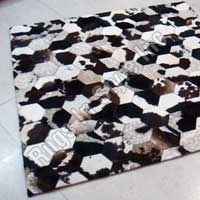 Hexagon Leather Patchwork