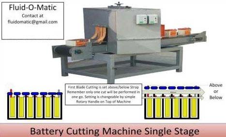 Battery Cutting Machine Old Model