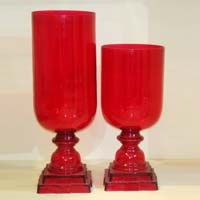 Glass Hurricane Lamp (AC - 970)