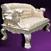 Carving Lion Sofa