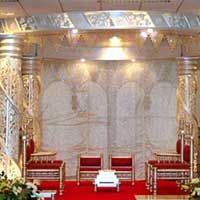 Ganesha Pillar Wedding Mandap