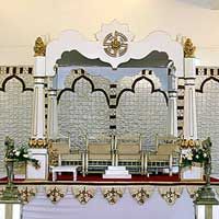 Mandap With Tapered Pillars
