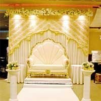 Wedding Stage Malaysian Themed