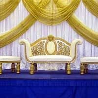 Wedding Stage with Crown Sofa