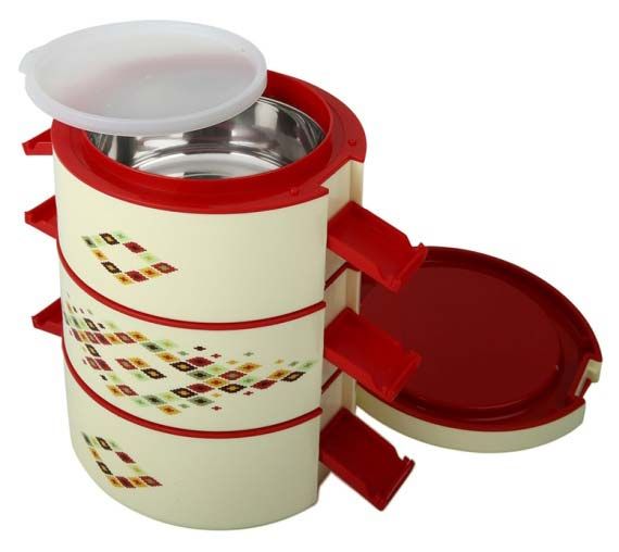 Decker Plastic Tiffin Box