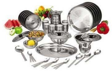 Stainless Steel Dinner Set