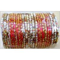 Fancy Glass Bangle Set (04)