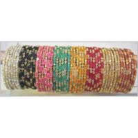 Fancy Glass Bangles (03)