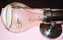 Cathode Ray Tube with Al Cross