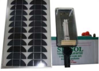 CFL Based Solar Street Light