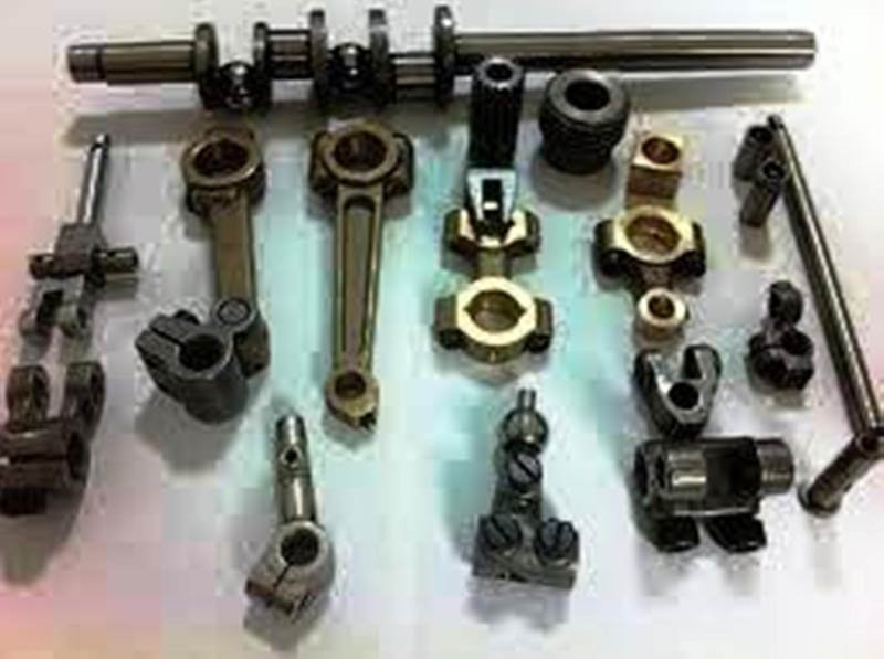 Overlock machine spares manufacturing service.