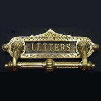 Letter Plate with Handle