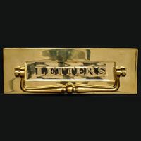 Letter Plate with Knocker