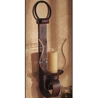 Rustic Wall Sconce Candle Holder