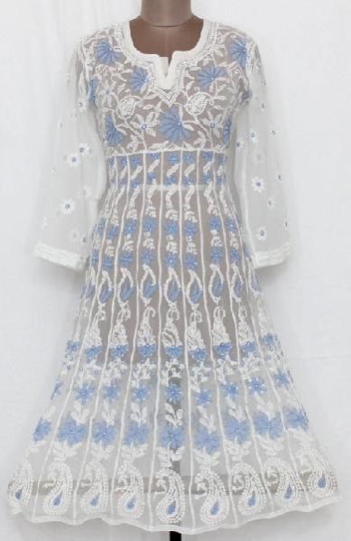 Ladies Chikan Kurtis (AMG-VB22)