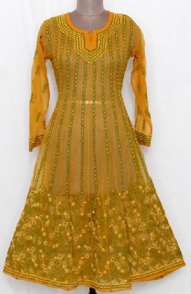 Ladies Chikan Kurtis (AMG-VB23)