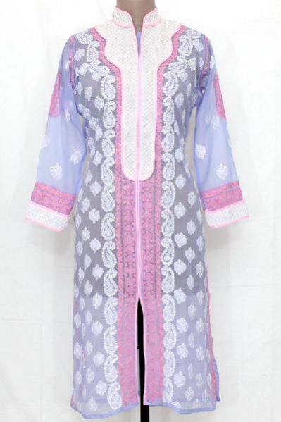 Ladies Chikan Kurtis (AMG-VB25)