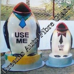 FRP Penguin Dustbin
