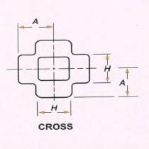Forged Threaded Cross