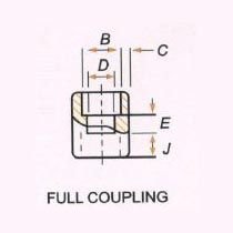 Socket Weld Full Coupling