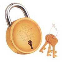 Brass Round Padlocks