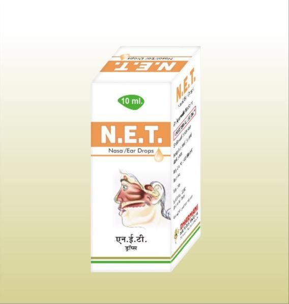 N.E.T. Nasal Ear drops