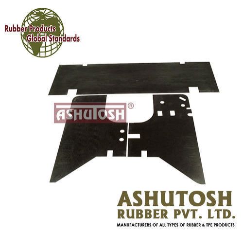 Three Wheeler Rubber Foot Mats