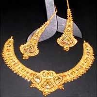 Gold Necklace Set 04