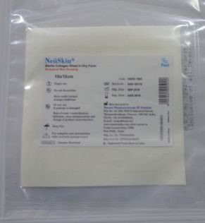 NeuSkin Sterile Collagen Dry Sheets 01