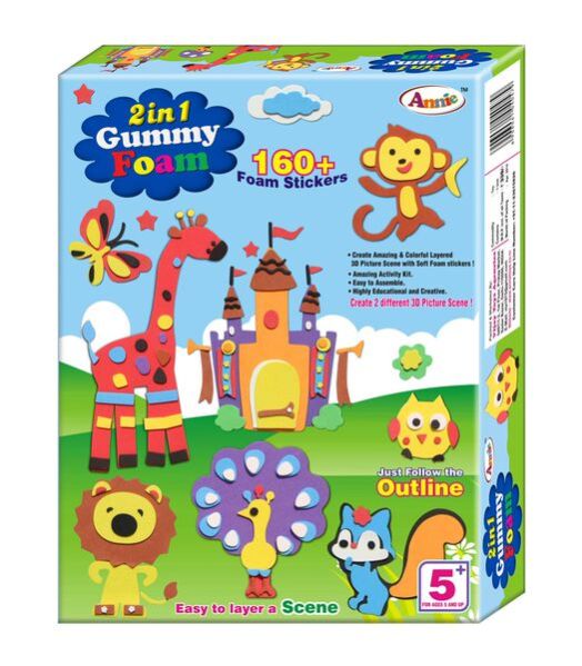 2 in 1 Gummy Foam