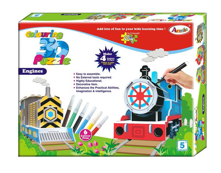 Colouring 3D Puzzle Engine