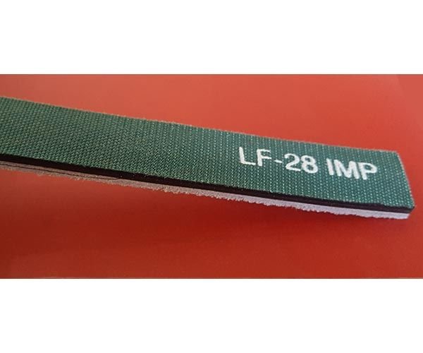 ART NO. (LF 28 IMP) Chrome Leather Flat Belts