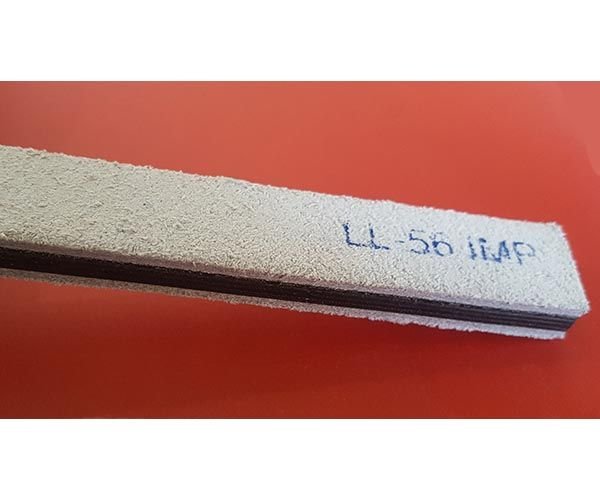 ART NO. (LL 56 IMP) Chrome Leather Flat Belts